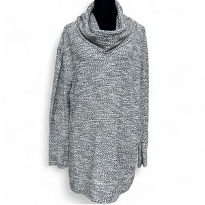MERONA Heathered Cowl Neck Sweater Long Sleeves XL Exellent Condition